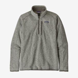 Patagonia Better Sweater 1/4-Zip Fleece Jacket, Grey, Medium